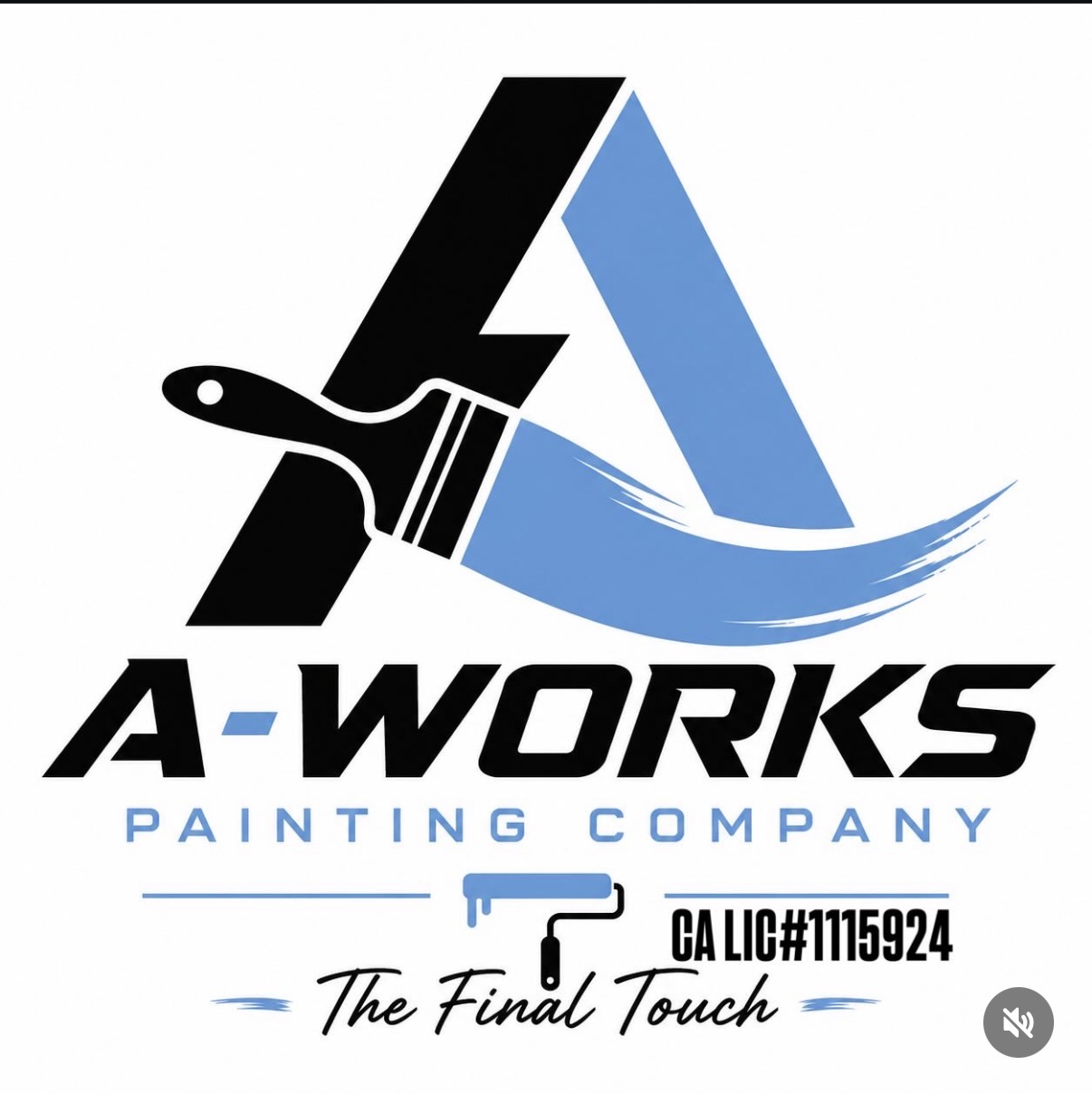 A-Works Painting Company Logo